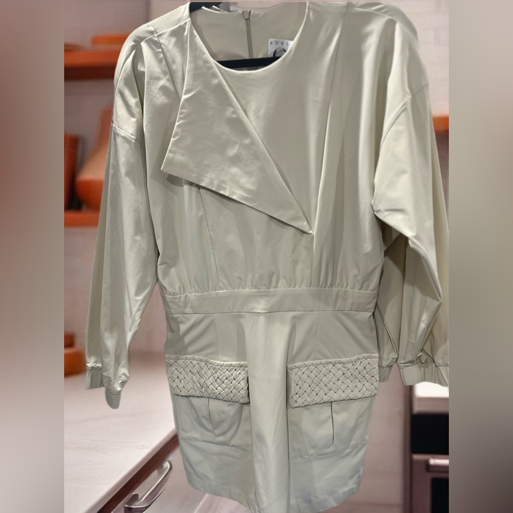Atelier Cream Long-Sleeve Jacket